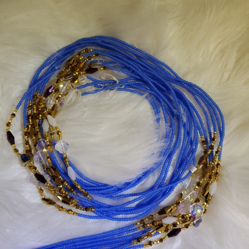 Crystal African Bling waist beads