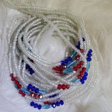 Crystal mood waist beads