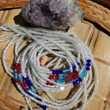Crystal mood waist beads