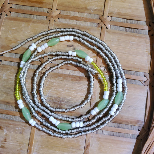 Luxury waist beads