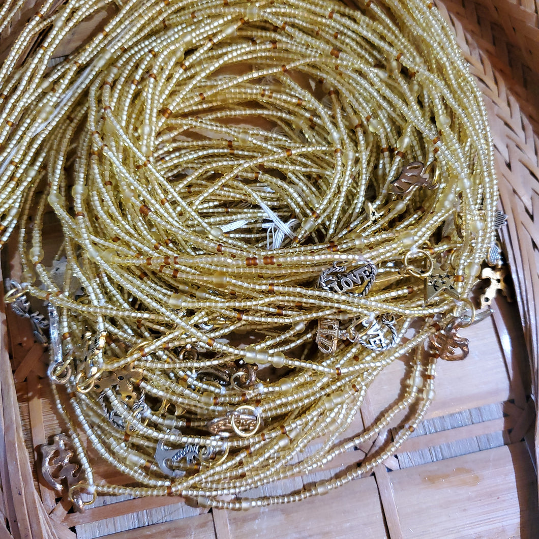 Ghana charmed waist beads