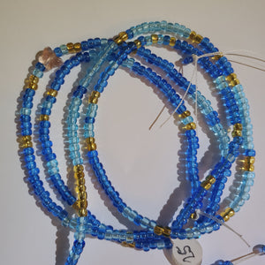 Luxury waist beads