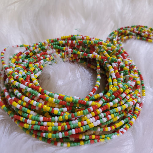 African mix waist beads