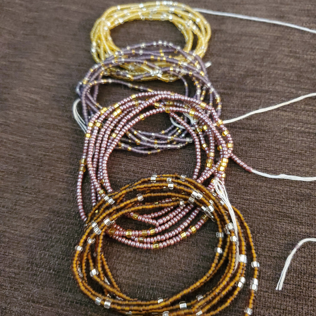 Natural touch waist beads
