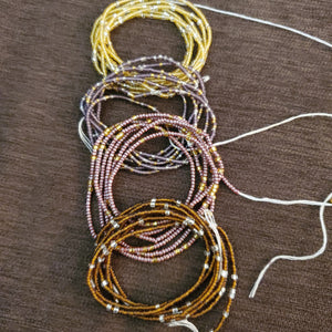 Natural touch waist beads