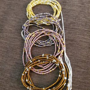 Natural touch waist beads