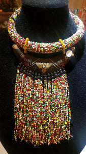 African Beaded neckalce