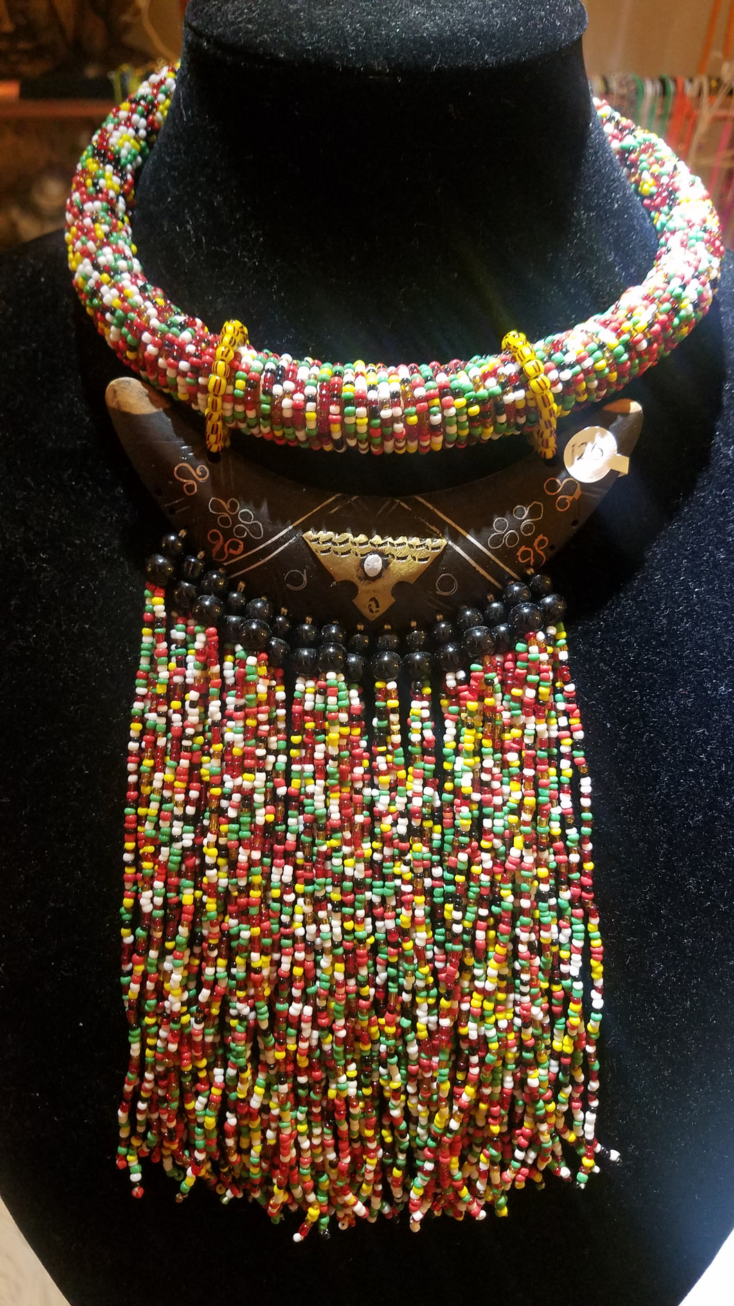 African Beaded neckalce