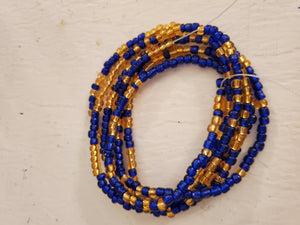 Cobalt blue & Gold mix
