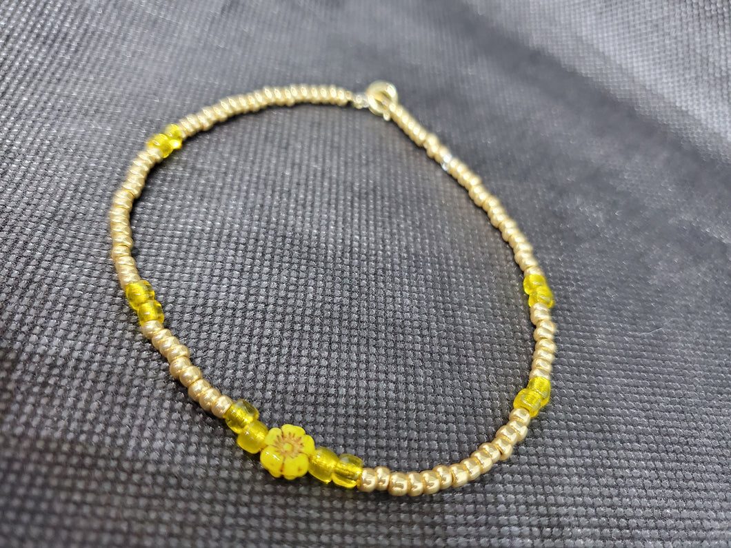 Flower Anklet
