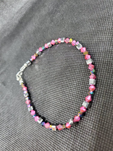 Crystal anklet