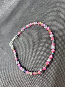 Crystal anklet