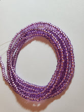 Solid color waist beads