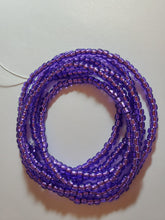 Solid color waist beads