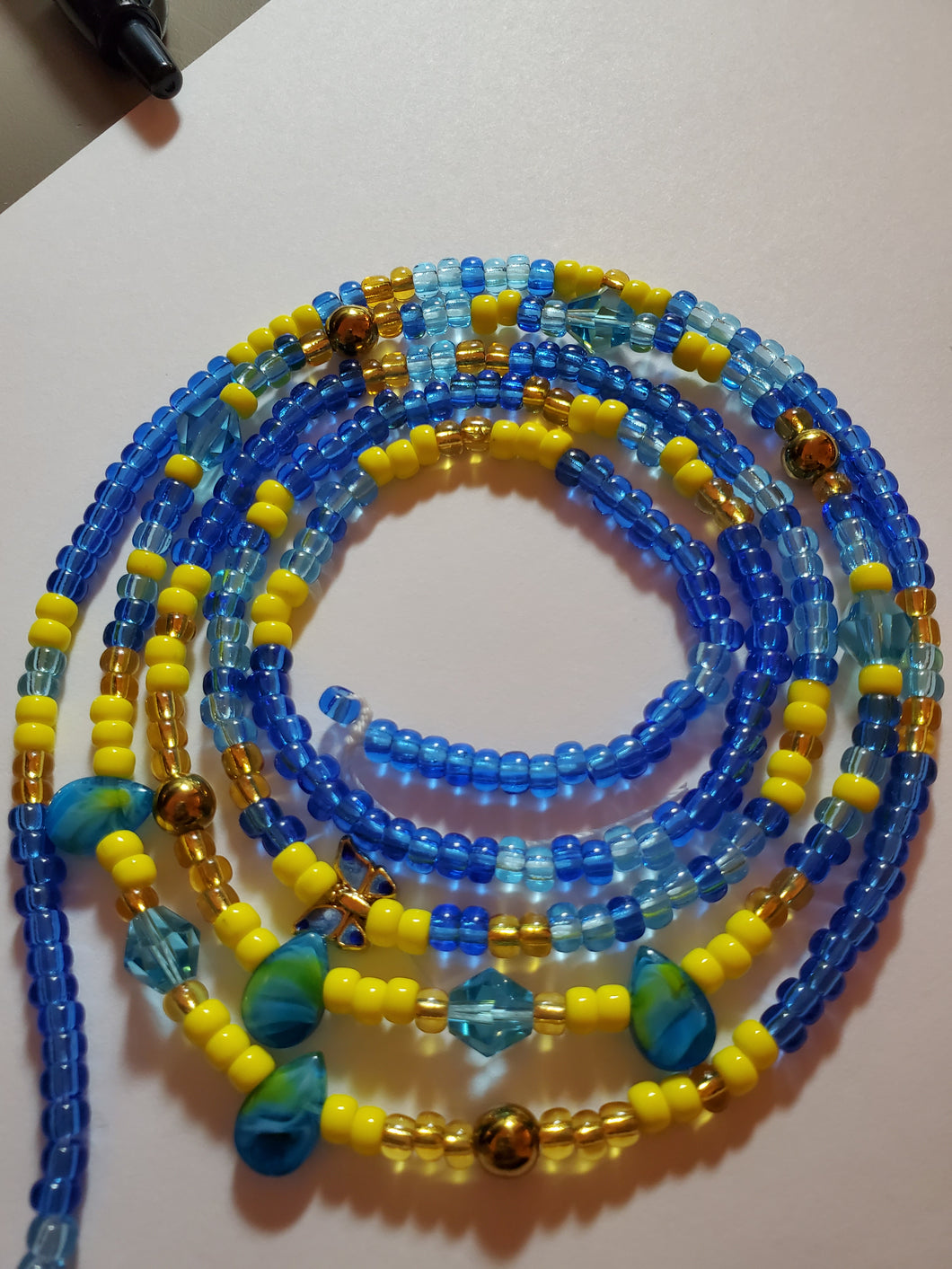 Luxury waist beads