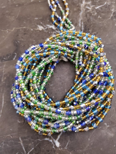 Crystal Authentic African waist beads