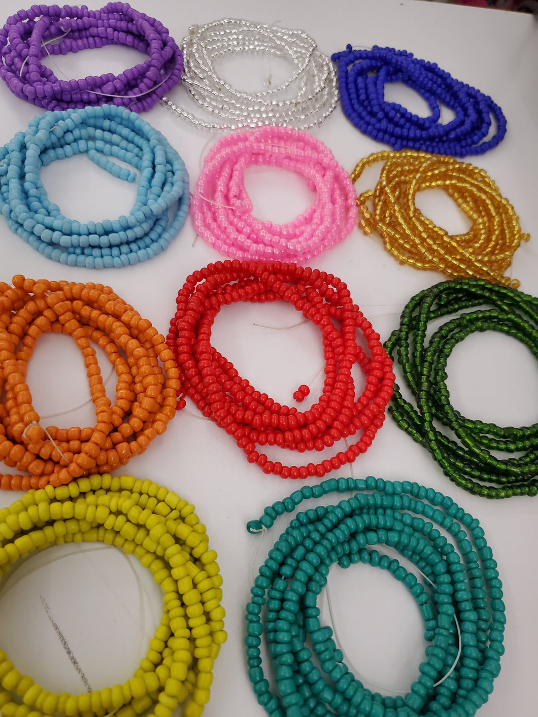 Plus size waist beads