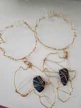 African gemstone choker necklace