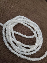 Solid color waist beads