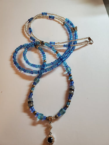 Blue lady