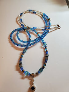 Blue lady