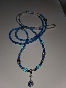 Blue lady