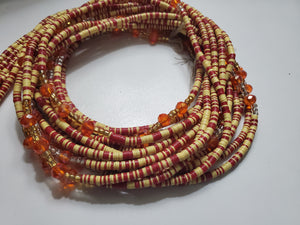 African waist beads