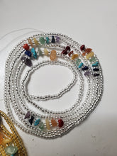Chakra waist beads