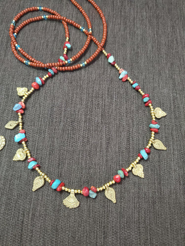 Tribal vibrations waist beads