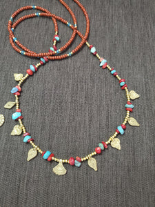 Tribal vibrations waist beads