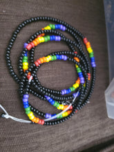 Chakra waist beads