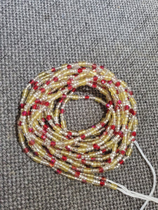 Icy girl waist beads