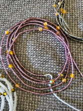 Natural pop waist beads