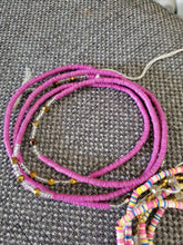 Pretty in Pink waist beads