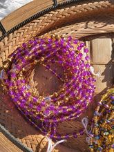 Crystal African bling waist beads