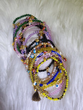 Crystal eye of protection bracelets