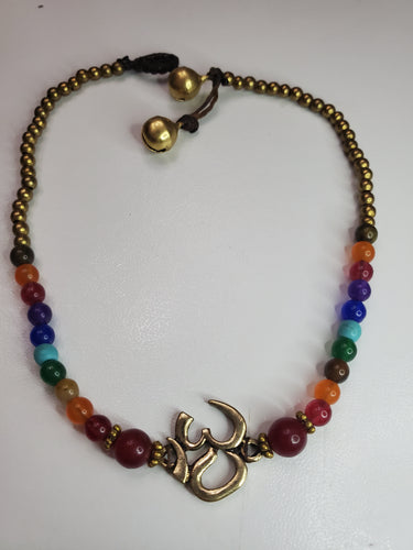 Om chakara anklet