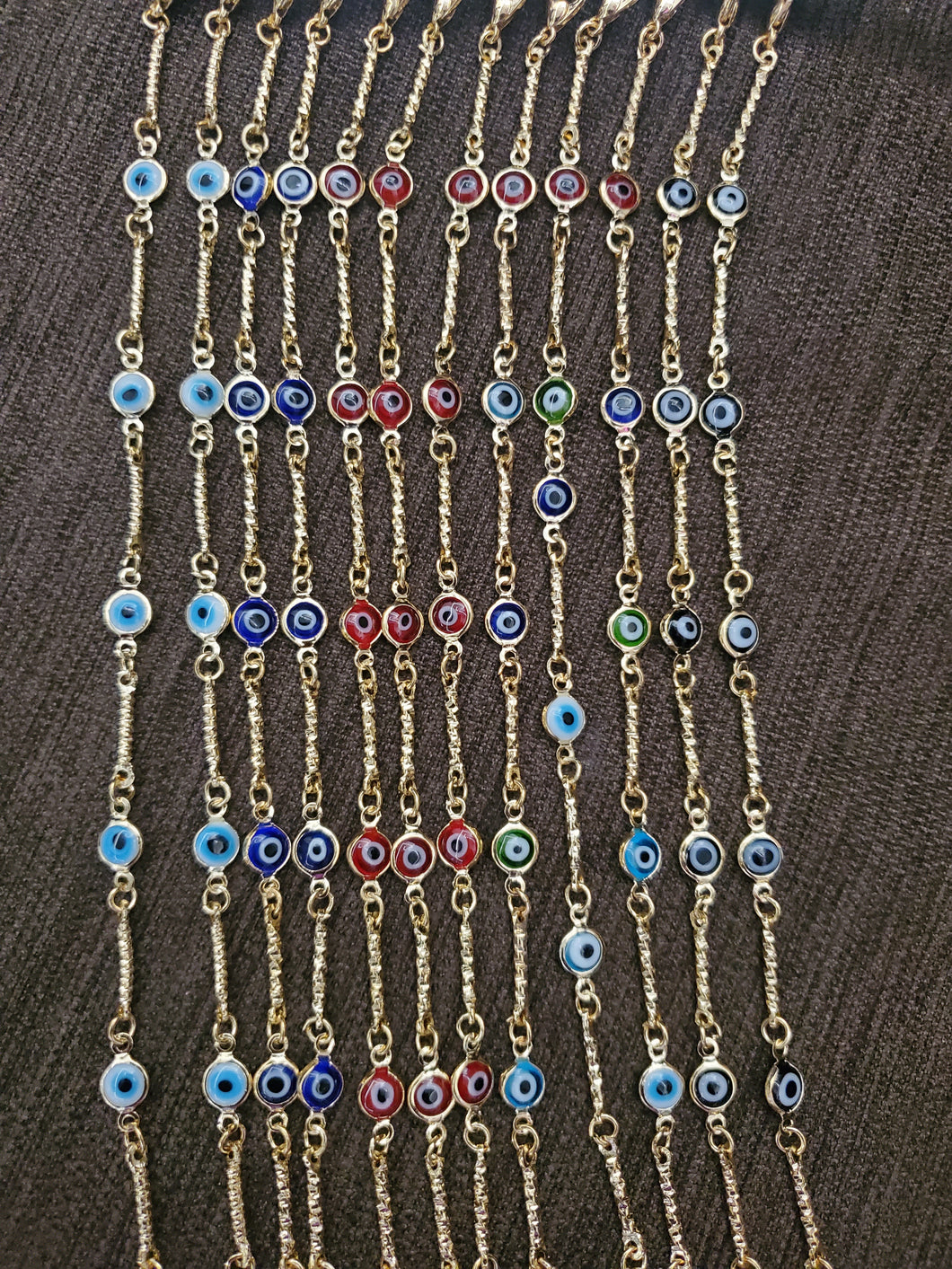 Evil eye anklets