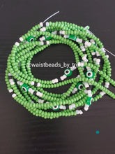 Evil eye waist beads