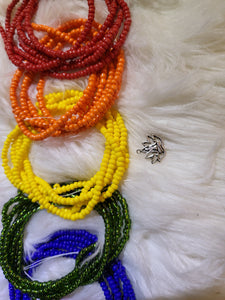 7 chakra waist bead set