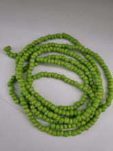Solid color waist beads