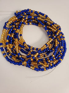 Mix color waist beads