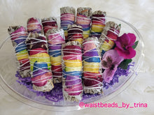 7 Chakra smudge sticks