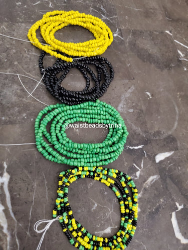Jamaican color waist bead deal